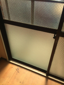 0224施工後,ガラス修理,大阪市西区